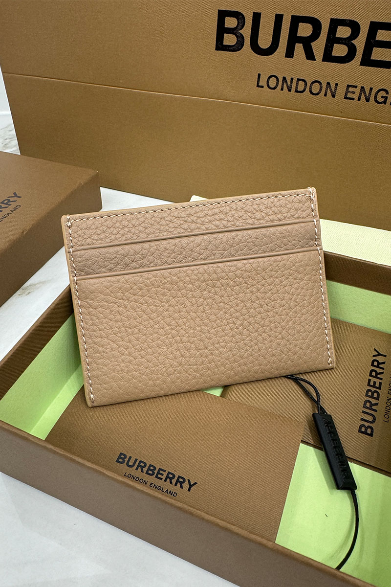 Burberry Кожаный кардхолдер Premium 10x7 см