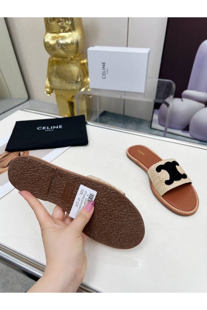 Celine Женские шлёпанцы 