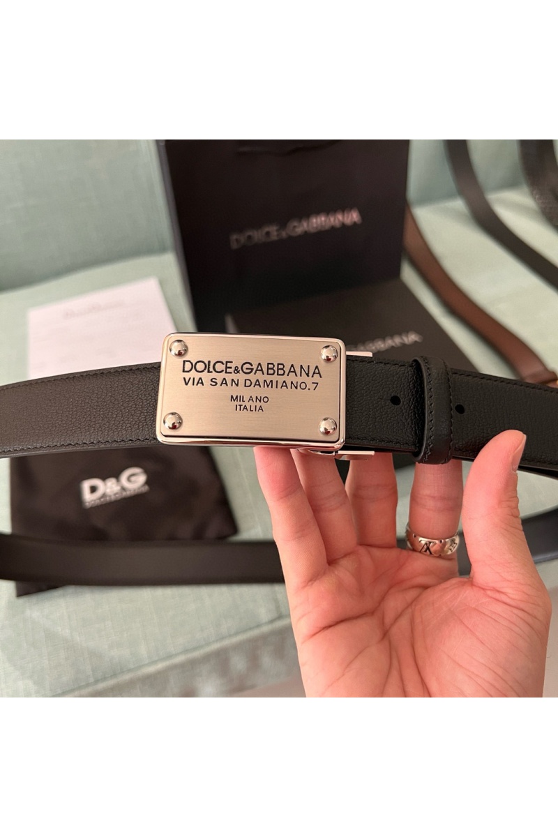Dоlсе & Gаbbаnа Кожаный ремень Premium (длина 110 см, ширина 3.5 см)