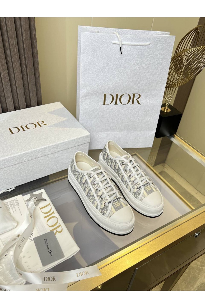 Dior Женские кеды на платформе Walk'n' premium