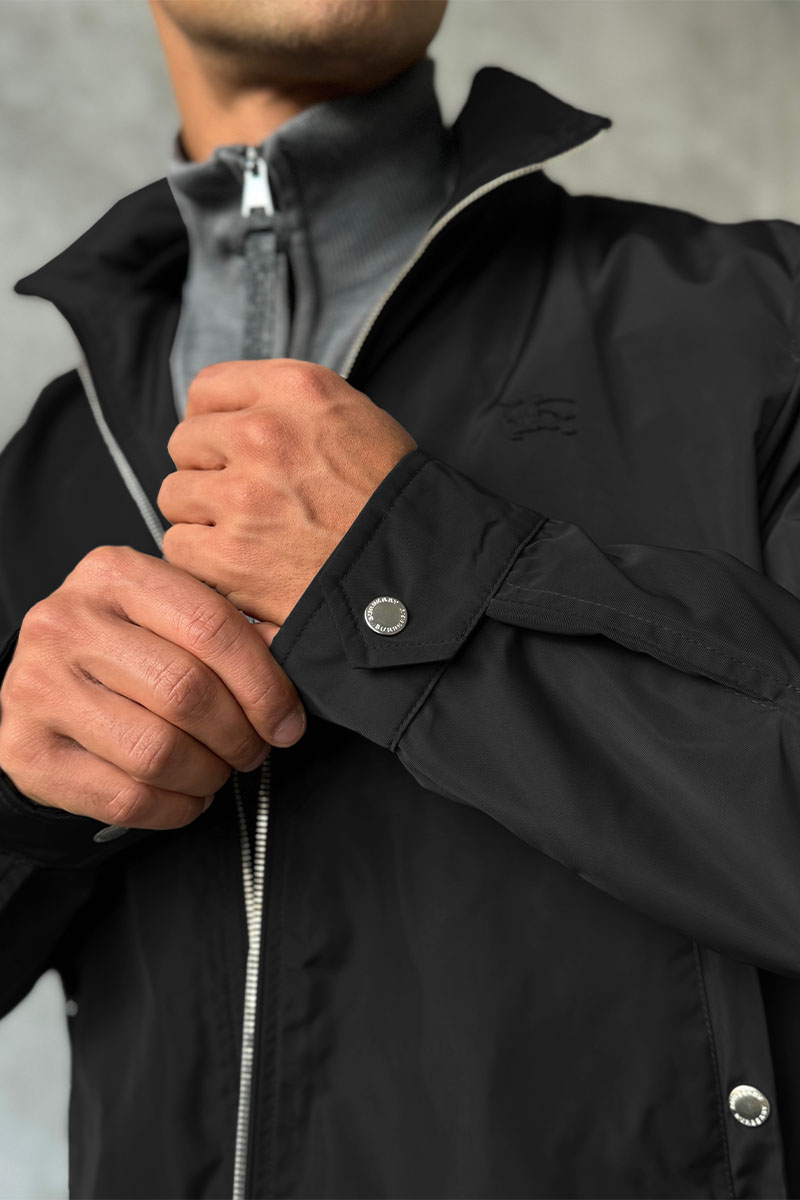 Burberry Мужская ветровка чёрного цвета 