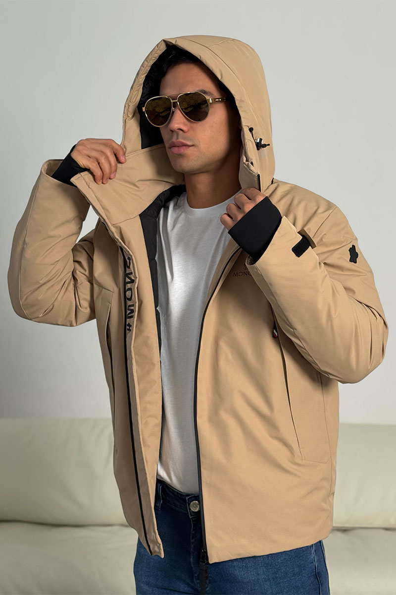 Moncler Пуховик Grenoble Gore-Tex - Beige 