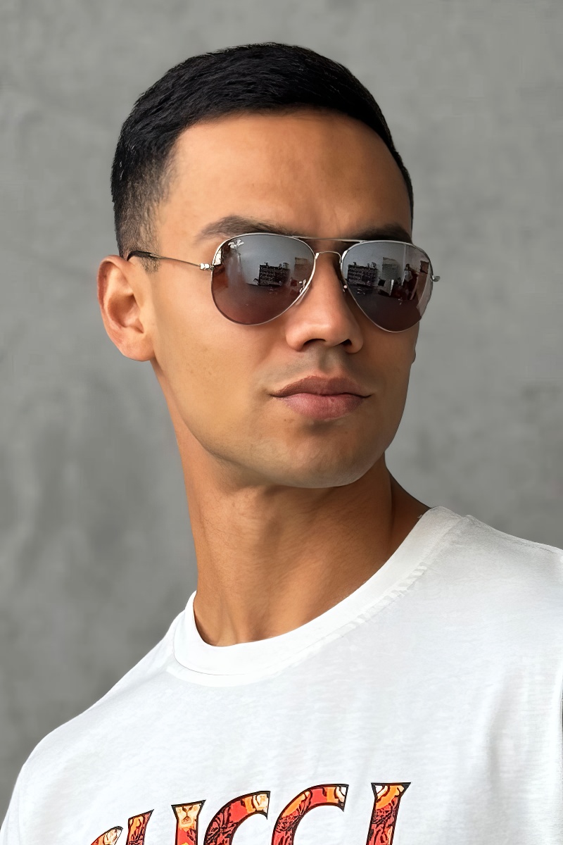 Ray Ban Солнцезащитные очки Aviator Large Metal