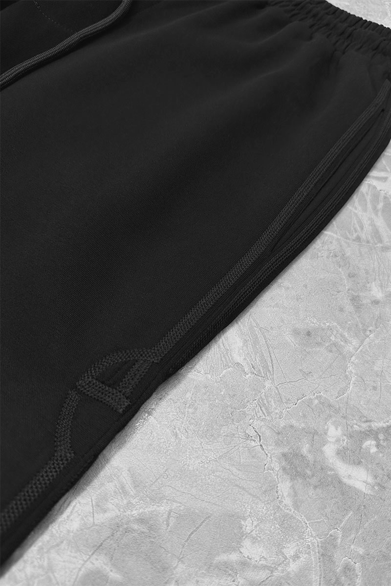 Emporio Armani EA7 Чёрные спортивные штаны 