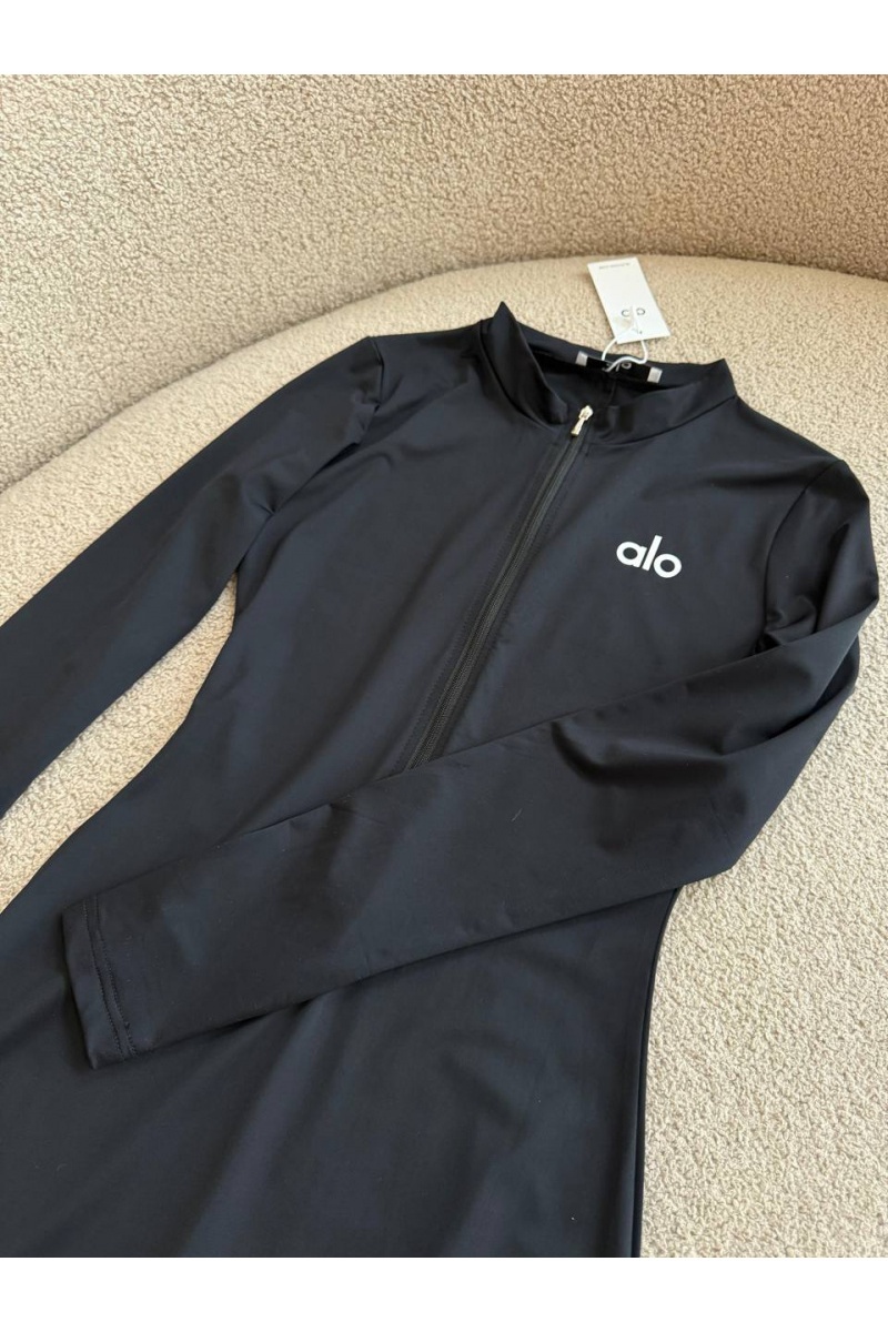 Designer Clothing Чёрный женский комбинезон ALO