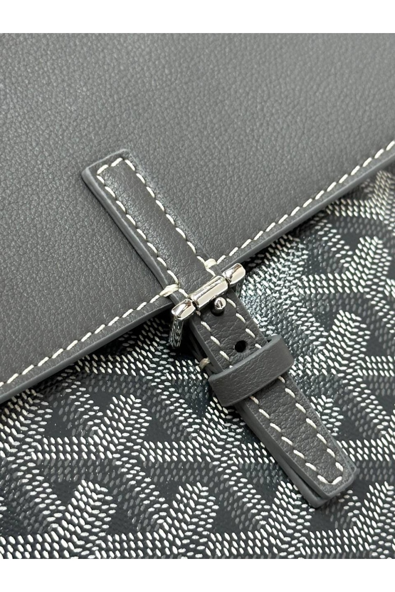 Designer Clothing Женский рюкзак Goyard Alpin Mini Premium 23x19x9.5 см - Grey