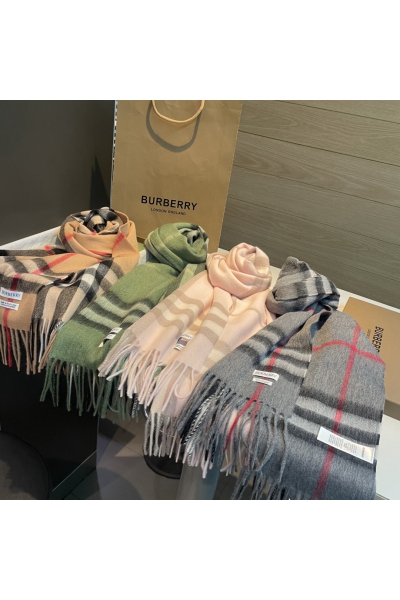 Burberry Шарф two-tone Check premium 168x32 см
