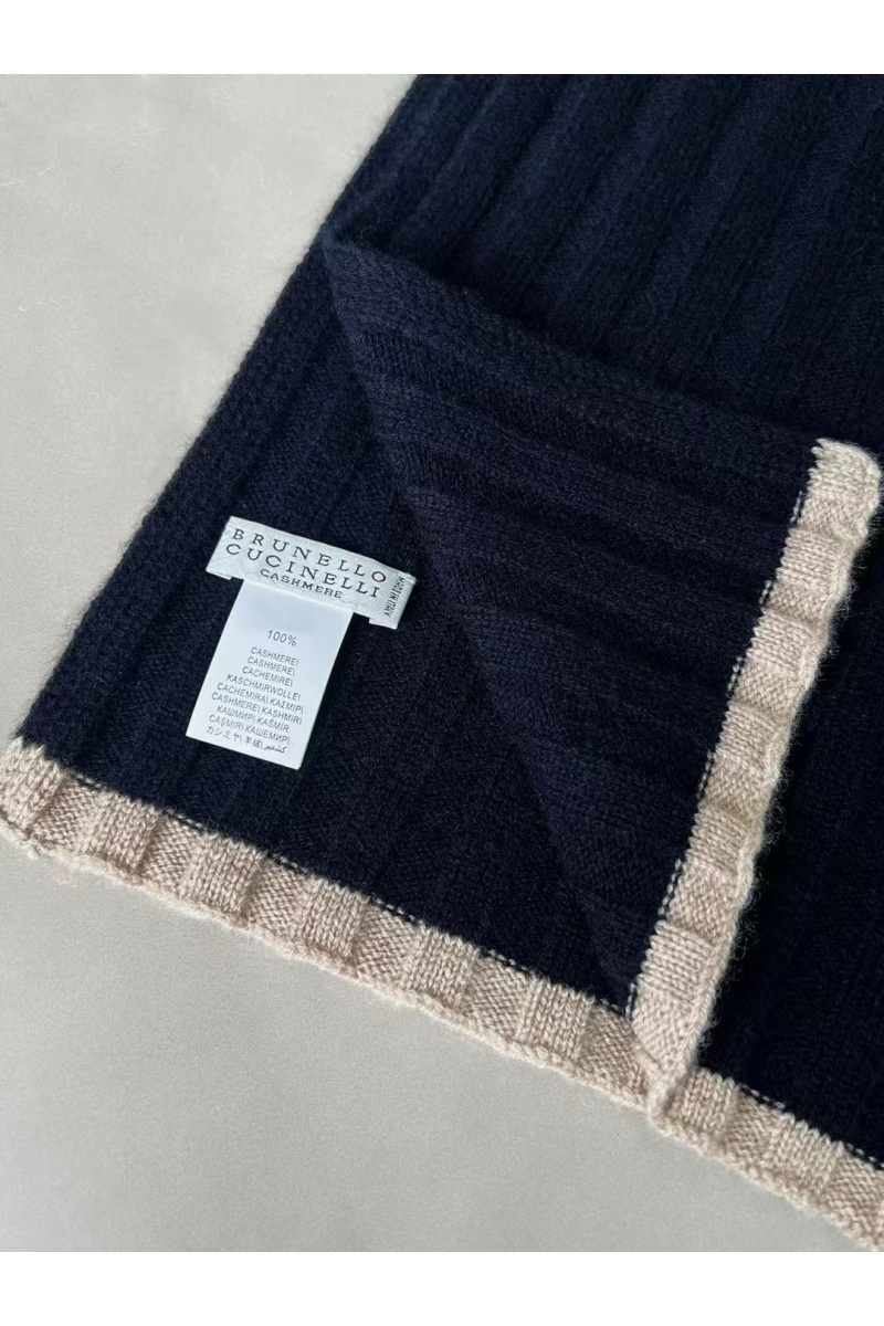Designer Кашемировый шарф Premium - Navy