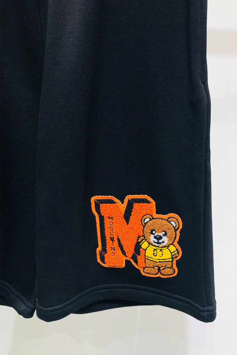 Moschino Мужские шорты "Teddy Bear" - Black