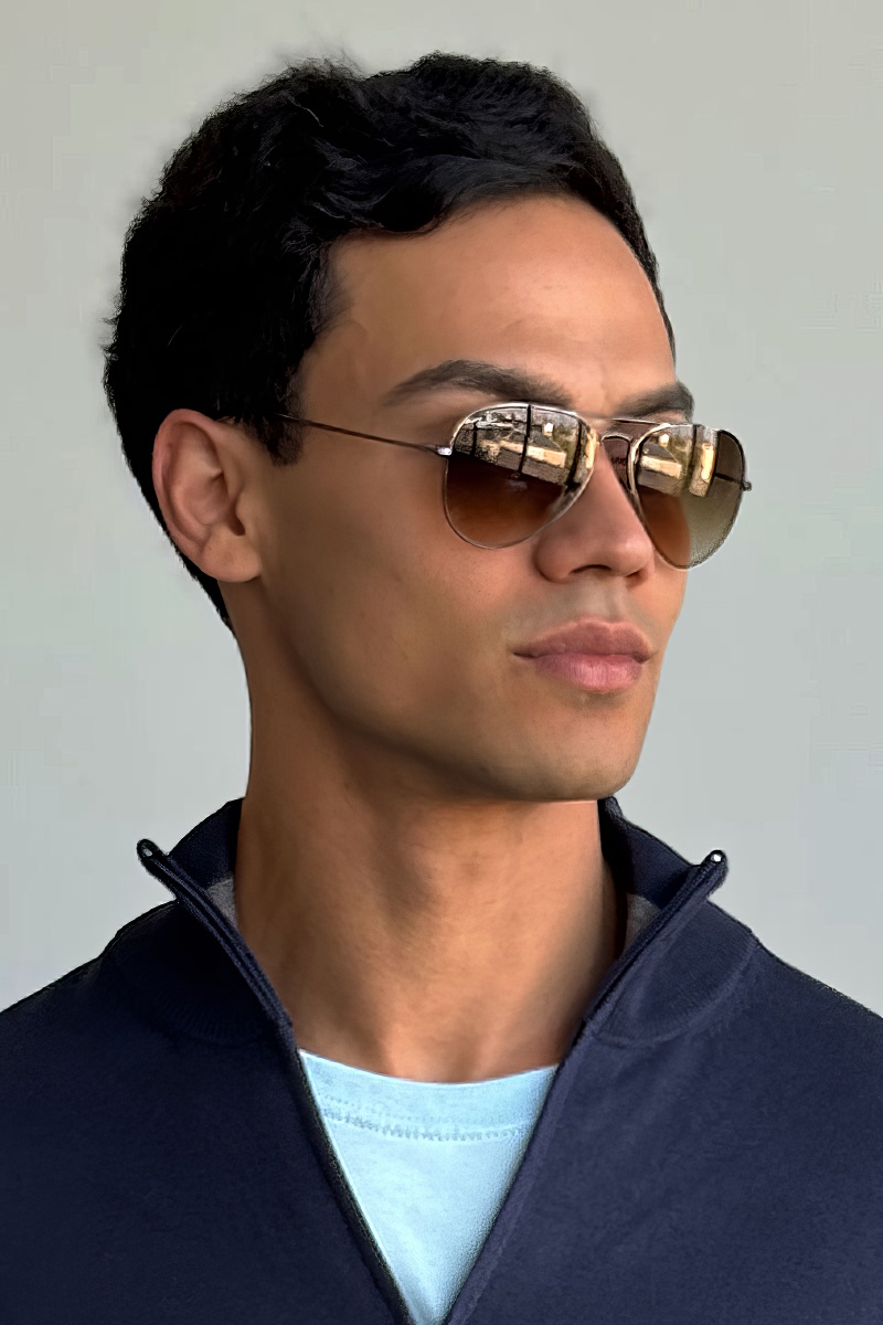 Ray Ban Солнцезащитные очки Aviator Large Metal
