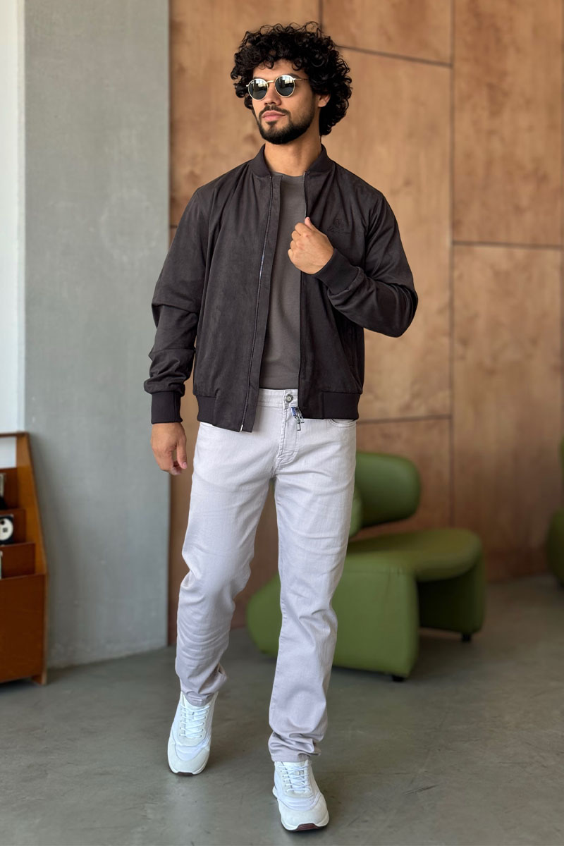 Loro Piana Мужская коричневая куртка