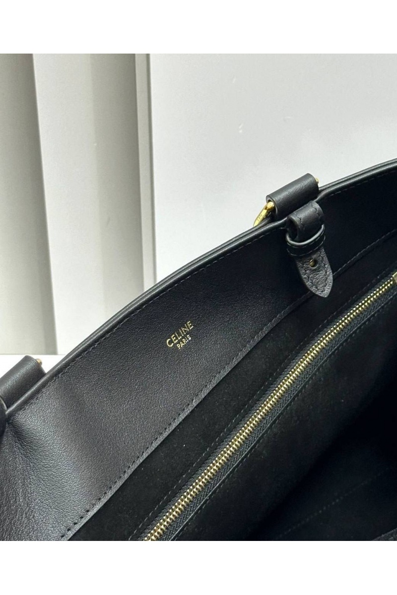 Celine Женская сумка Appoline Medium Premium 37.5x22x16 см - Black