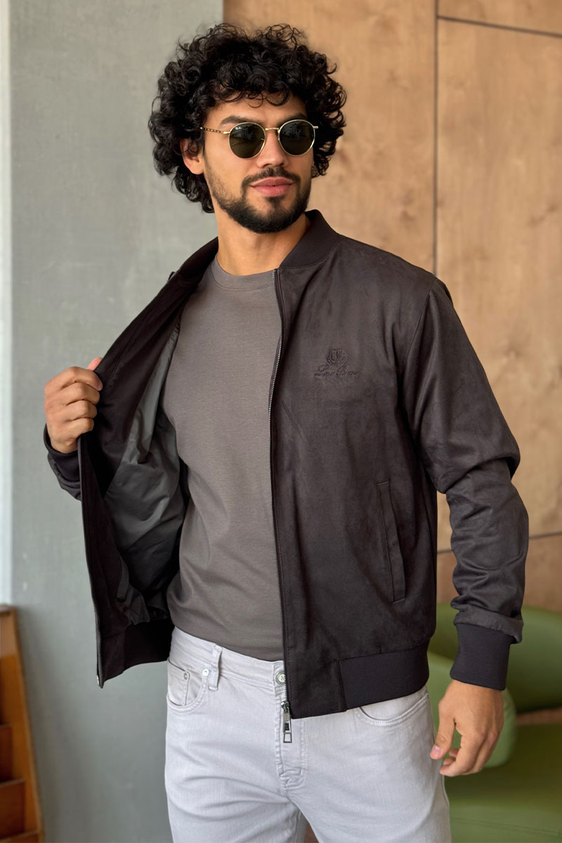 Loro Piana Мужская коричневая куртка