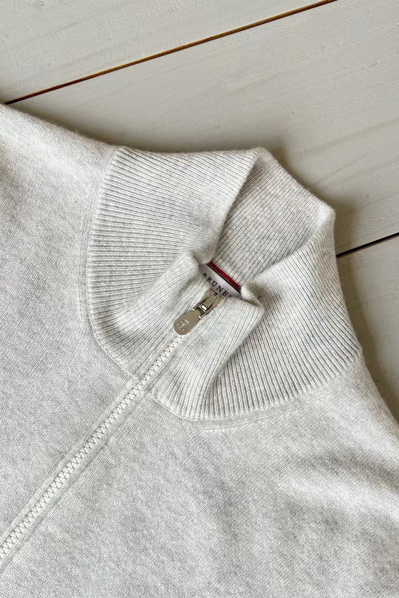 Designer Кашемировый свитер Premium - Light Grey