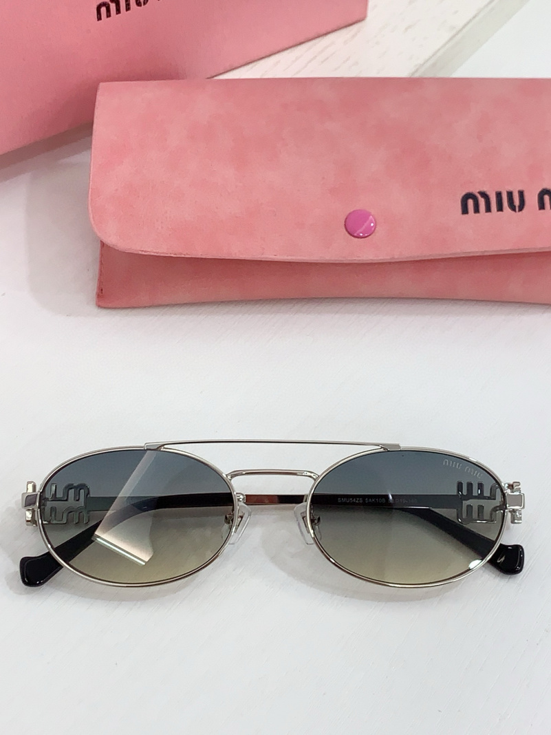 MIU MIU Женские солнцезащитные очки Oval