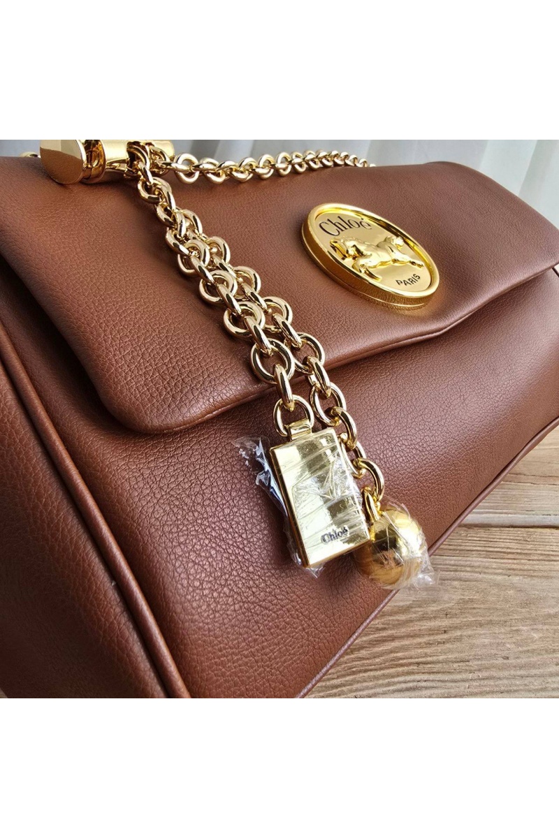 Chloe Кожаная сумка 28x17 см