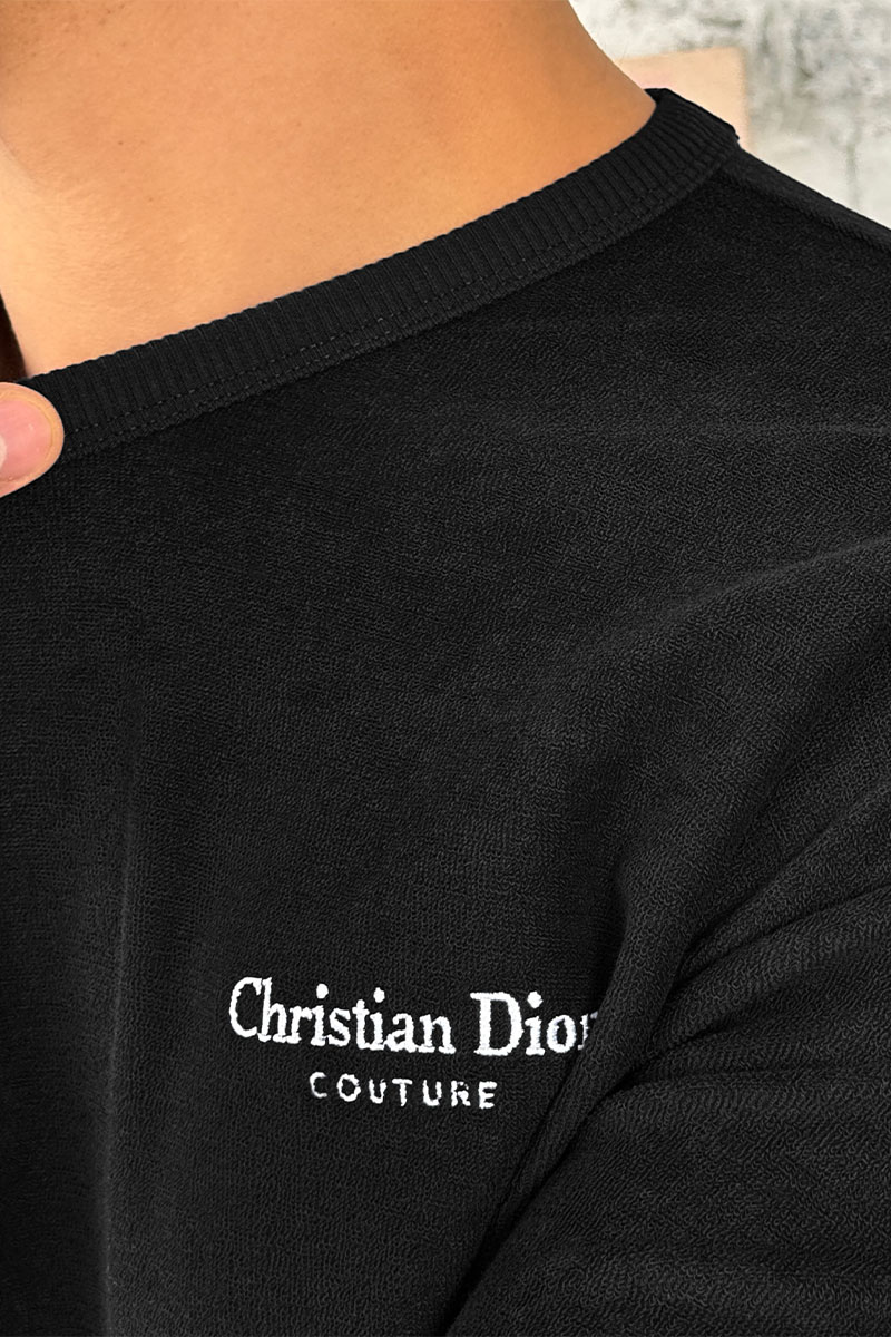 Dior Мужская чёрная футболка
