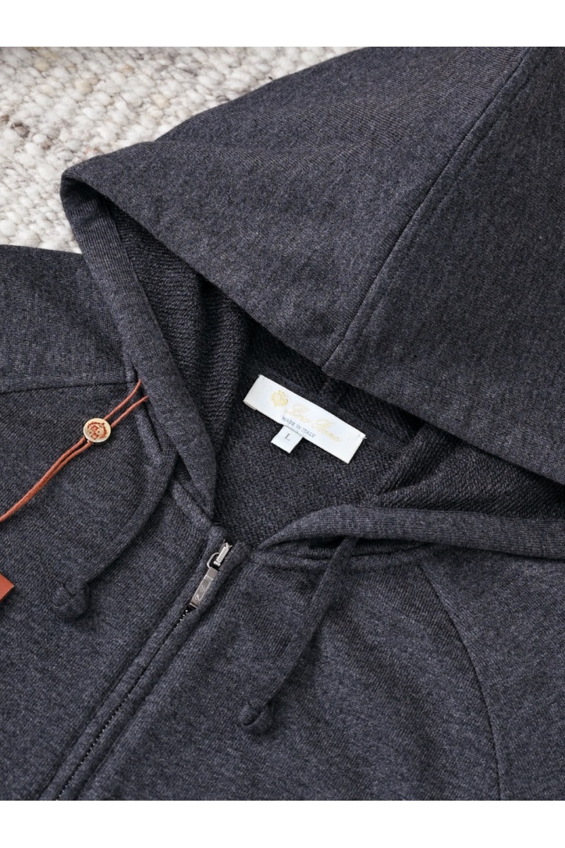 Loro Piana Серый спортивный костюм premium