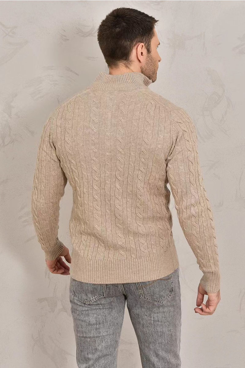 Loro Piana Кашемировый свитер Premium zip-neck - Beige