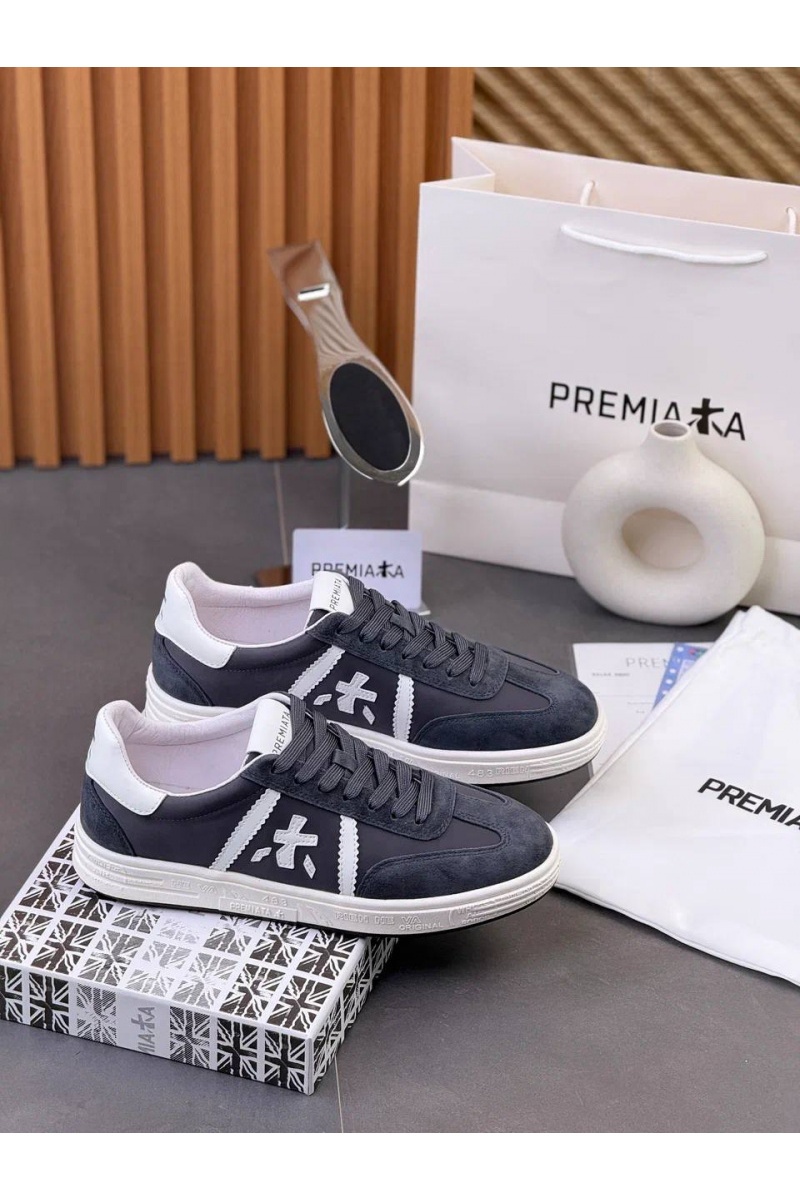 Premiata Комбинированные кроссовки Bonnie - Grey