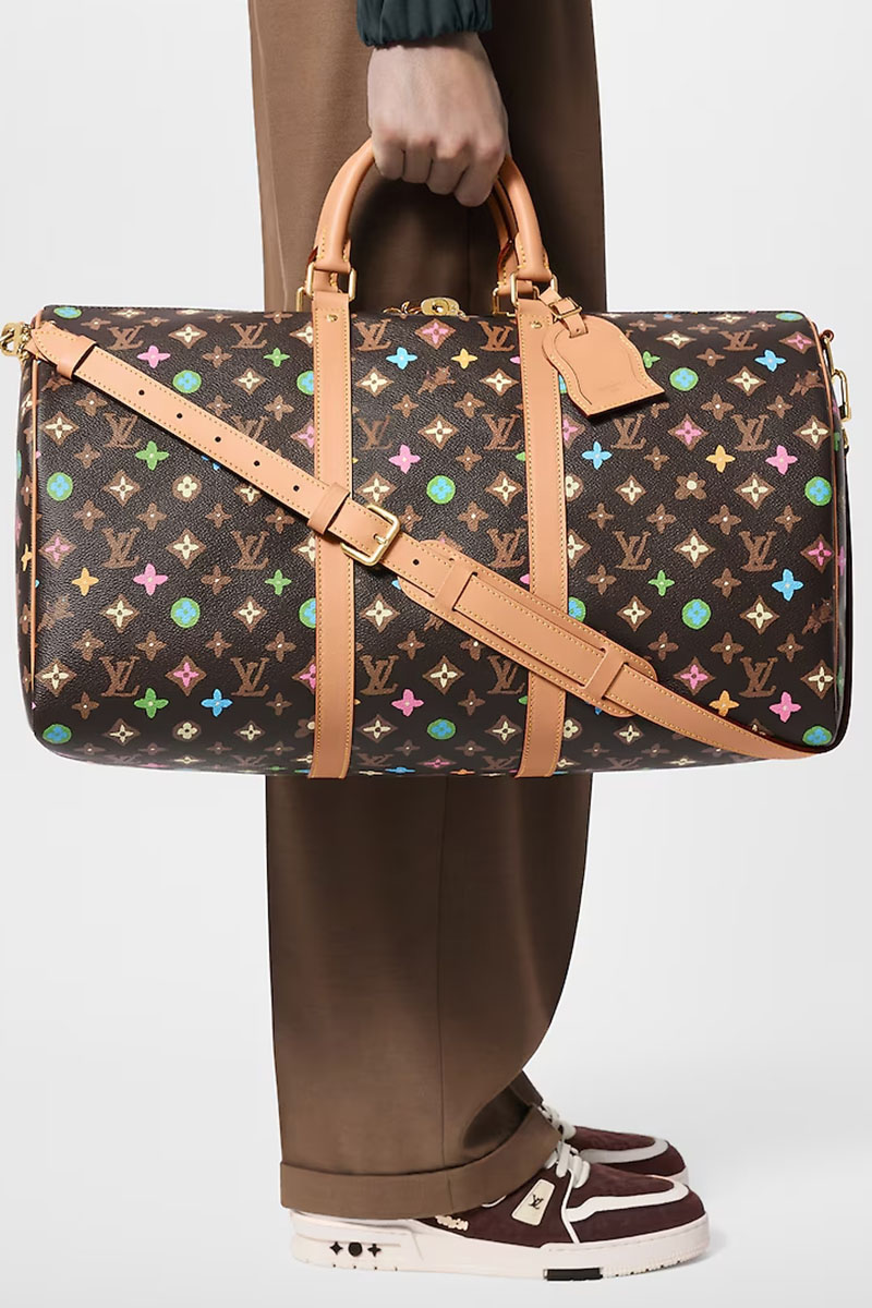 Lоuis Vuittоn Дорожная сумка keep all 50x27 см - Brown