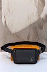 Кожаная сумка на пояс Aerogram Takeoff Sling premium 30x16x3 см
