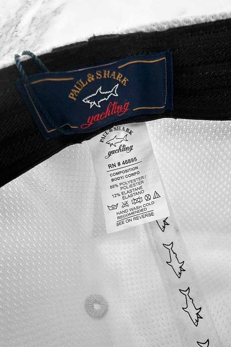 Paul & Shark Мужская белая бейсболка logo-embroidered