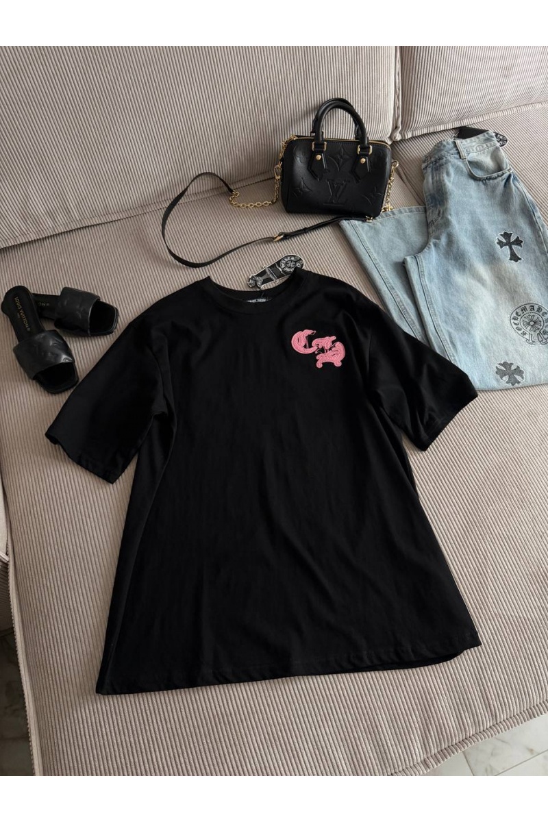 Chrome Hearts Женская оверсайз футболка premium