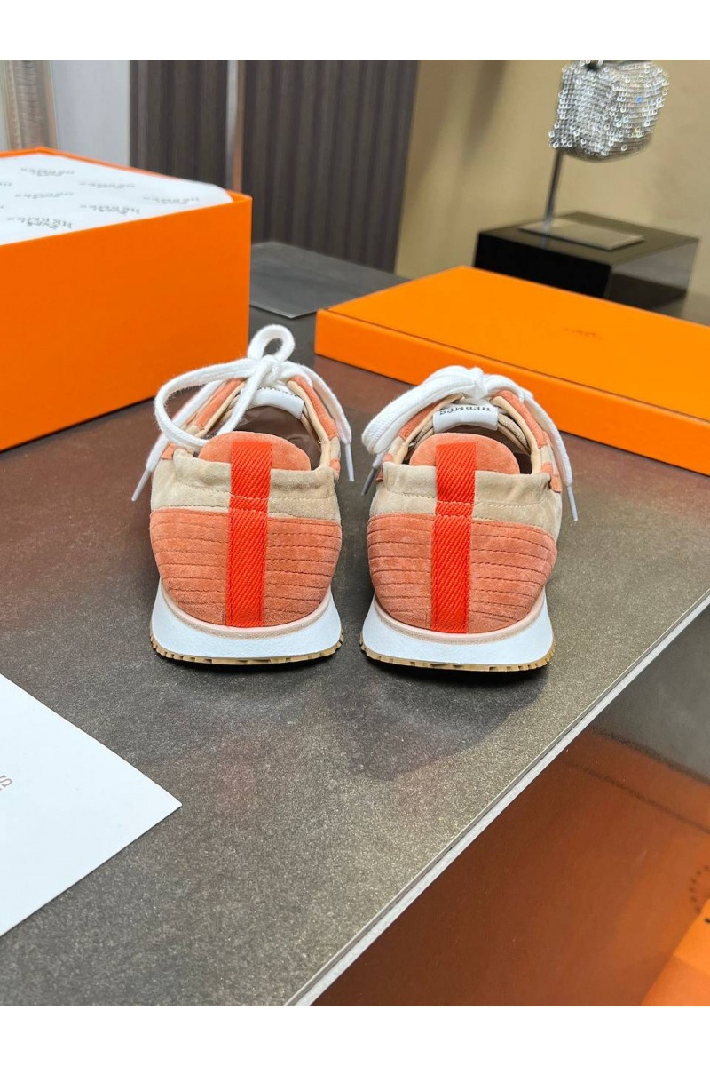 Hermes Женские комбинированные кроссовки Premium