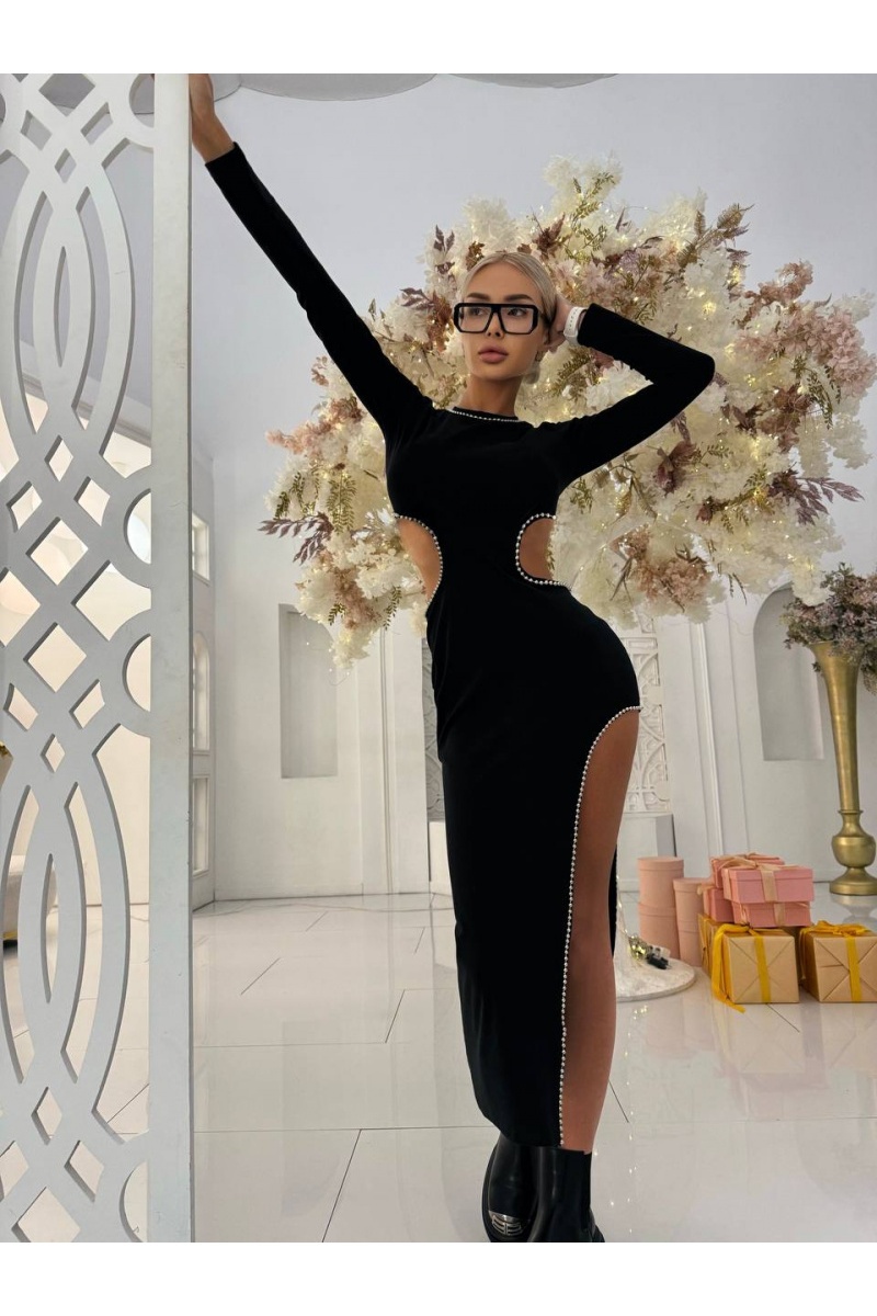 Designer Clothing Женское черное платье