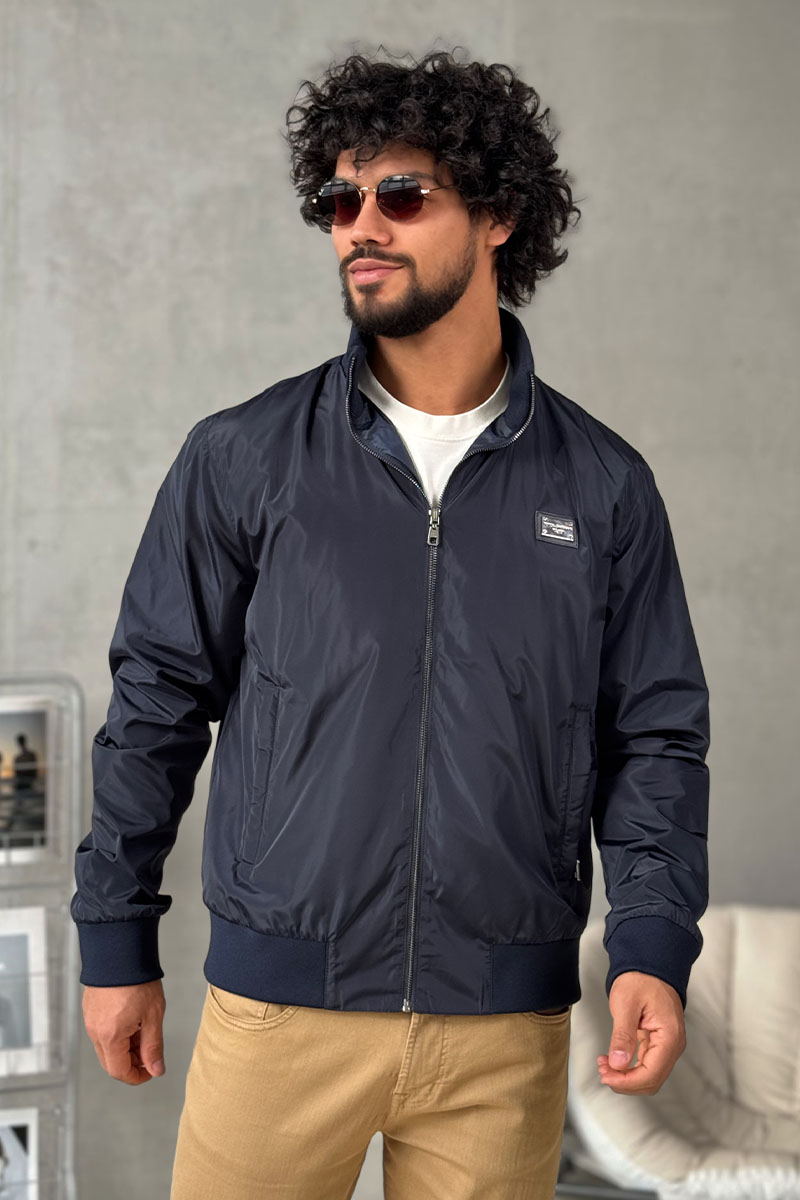 Dоlсе & Gаbbаnа Мужская тёмно-синяя ветровка