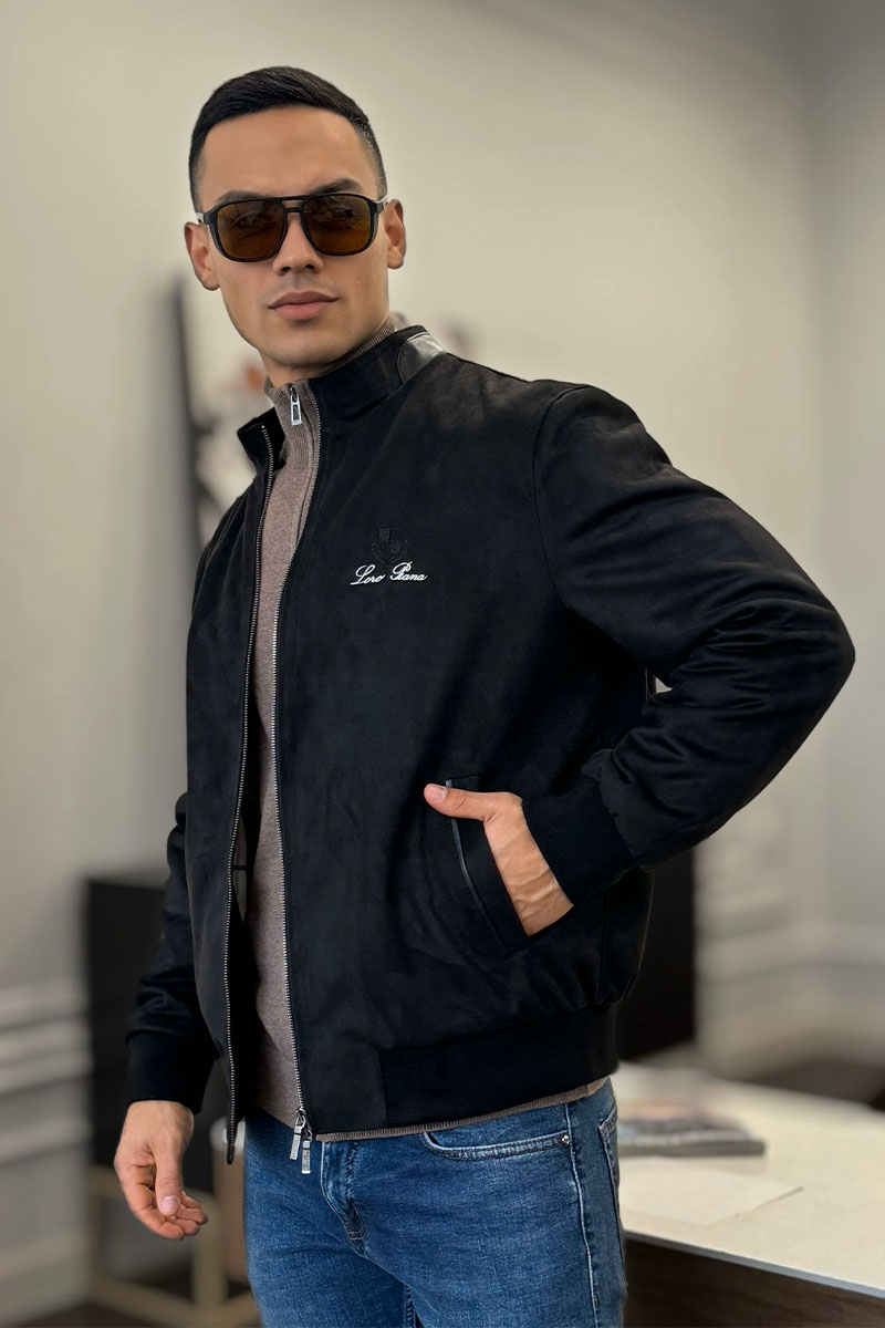 Loro Piana Мужская замшевая куртка 