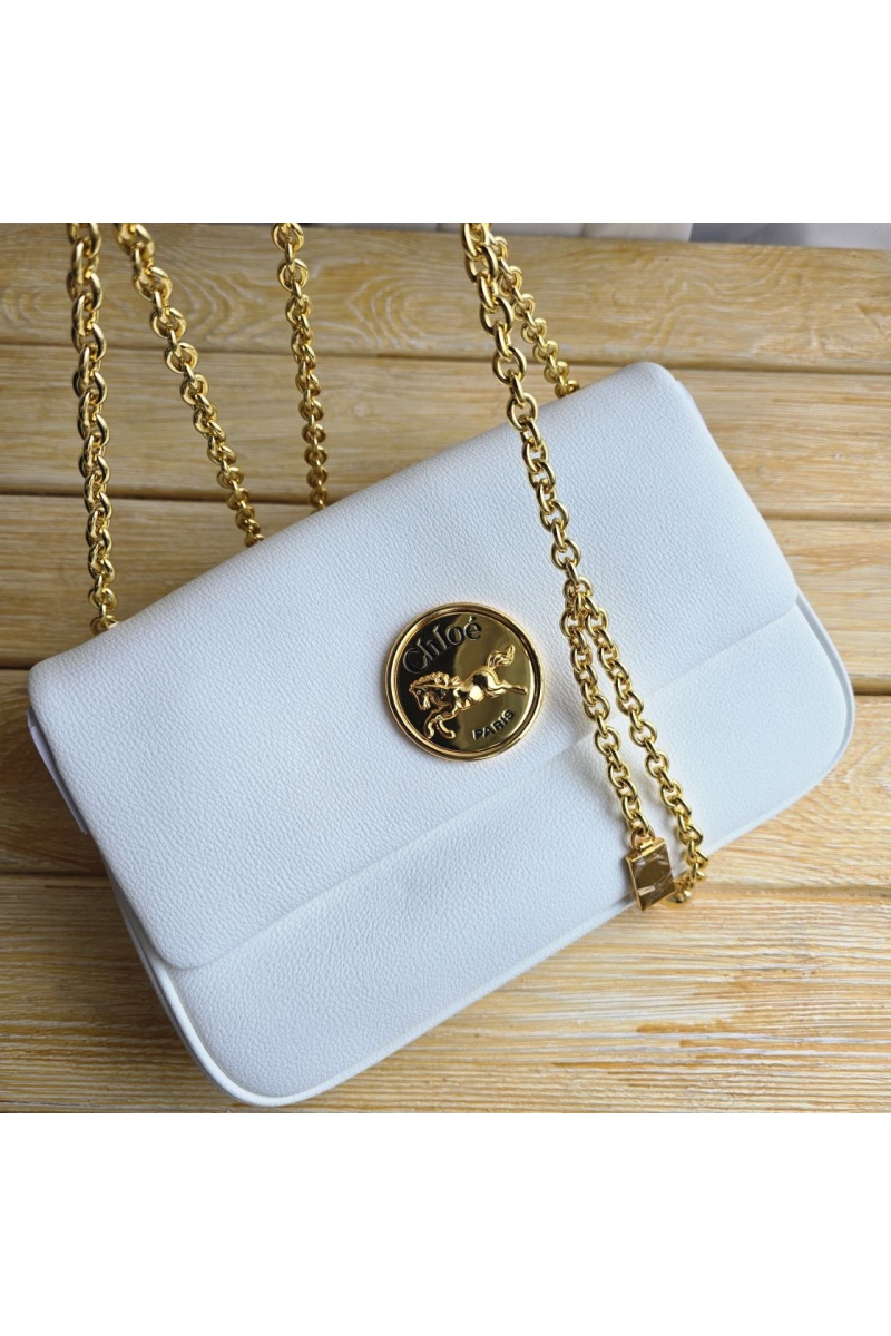Chloe Кожаная сумка 28x17 см