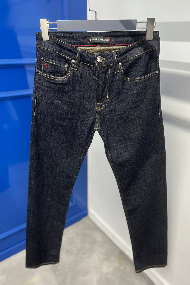 Polo Ralph Lauren Мужские джинсы тёмно-синего цвета regular fit