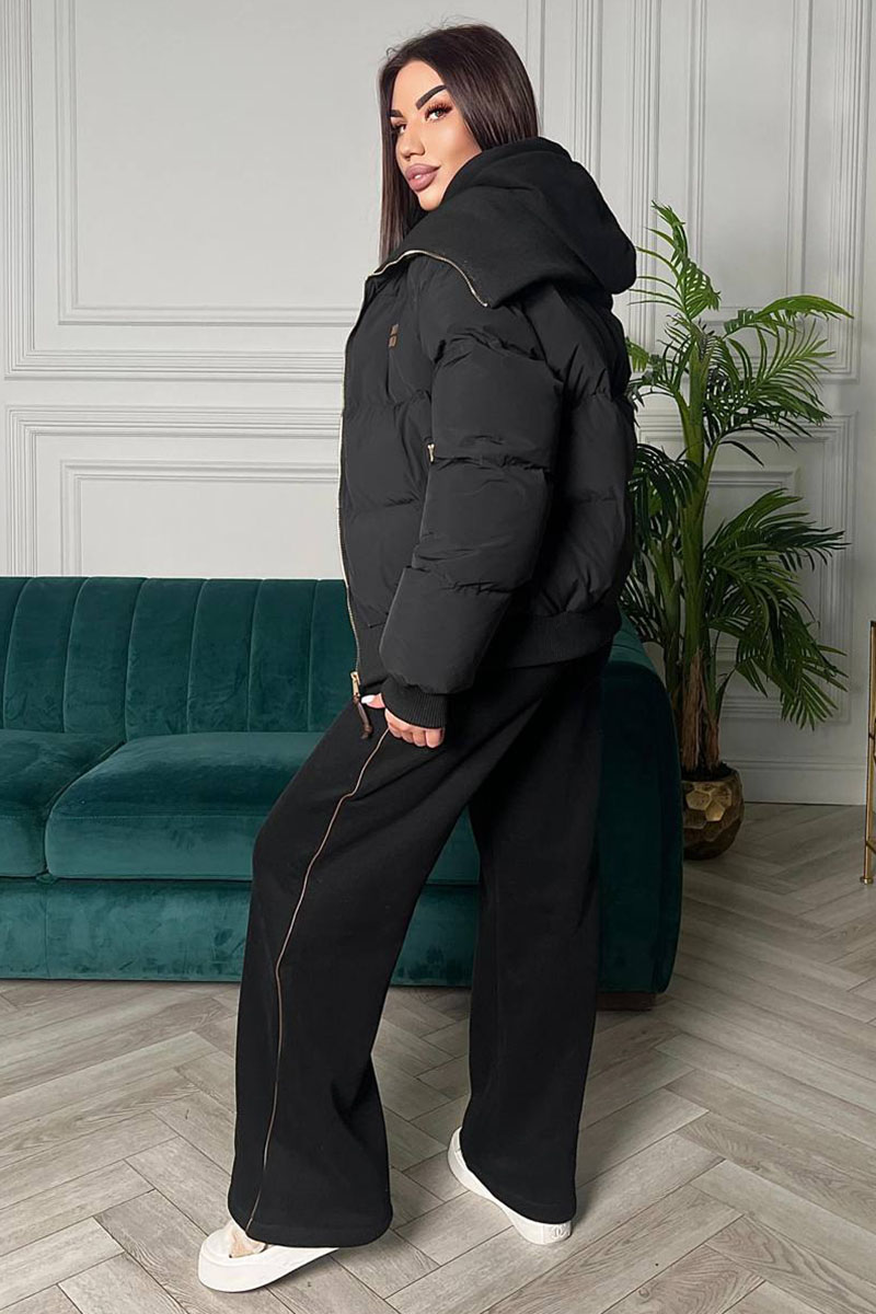 MIU MIU Женский чёрный костюм тройка
