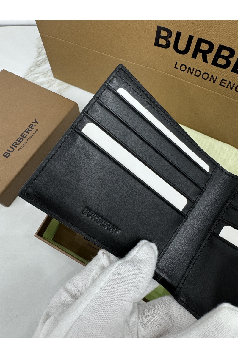 Burberry Кожаный кошелёк Premium 11x10 см