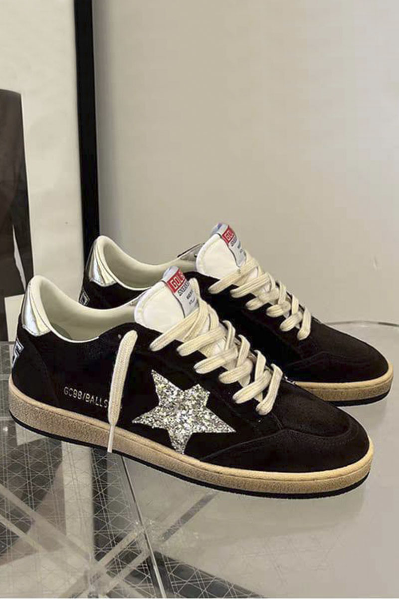 Designer Clothing Женские кожаные кроссовки Golden Goose Ball Star premium
