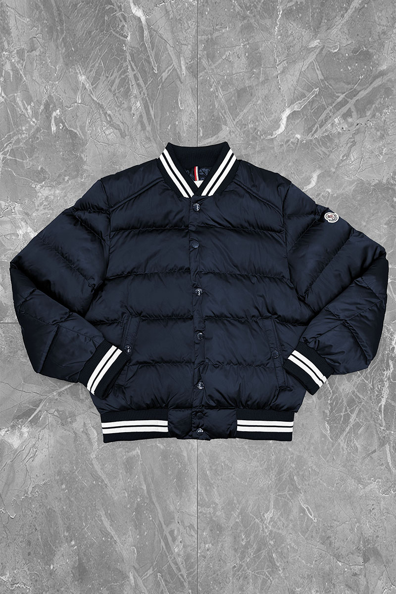 Moncler Утеплённый бомбер Dives - Navy