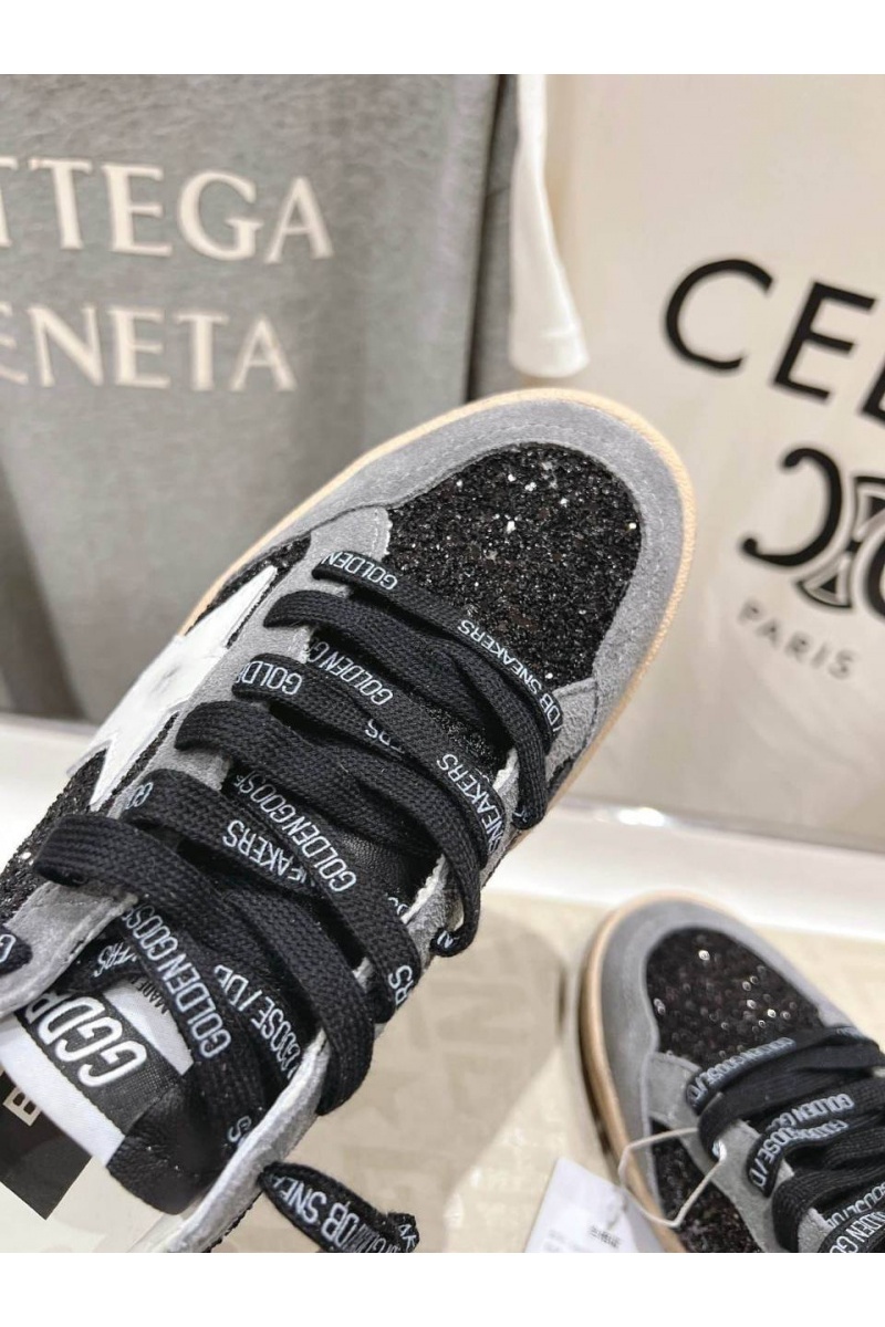 Designer Clothing Женские кожаные кроссовки Golden Goose Super Star premium