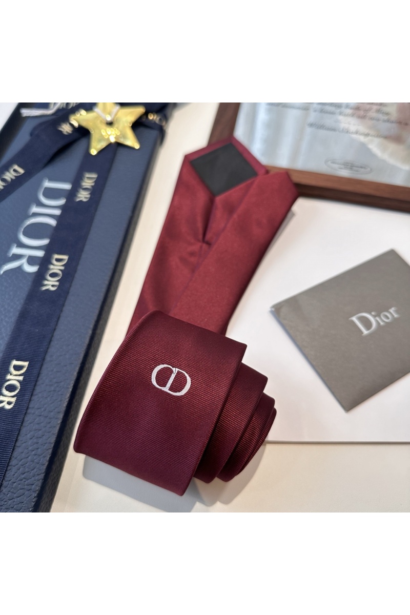 Dior Галстук logo-embroidered premium - Red