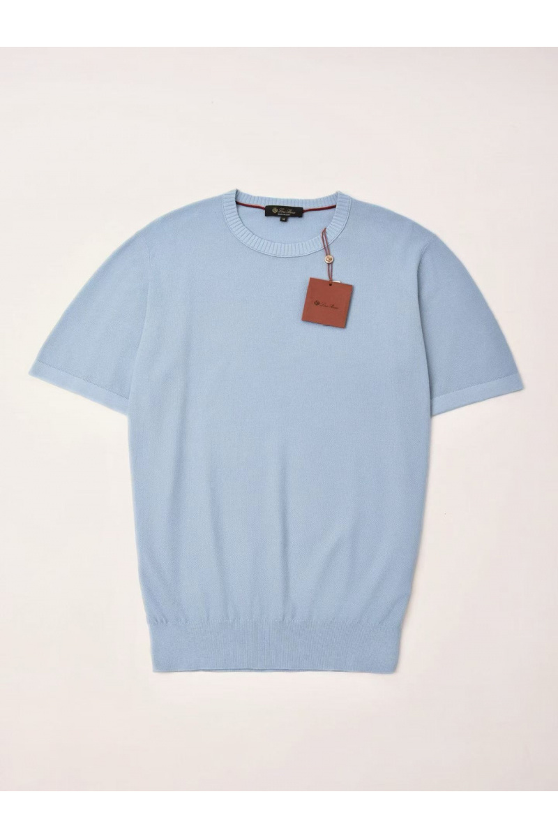 Loro Piana Мужская голубя футболка premium
