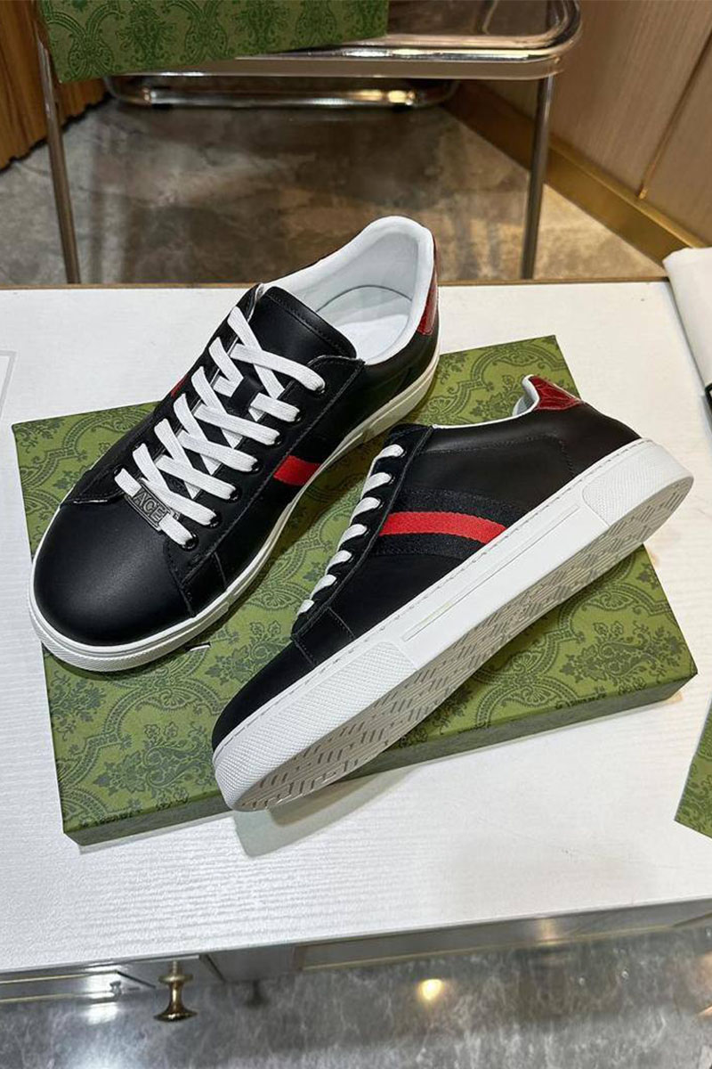 Gucci Мужские кроссовки Ace - Black