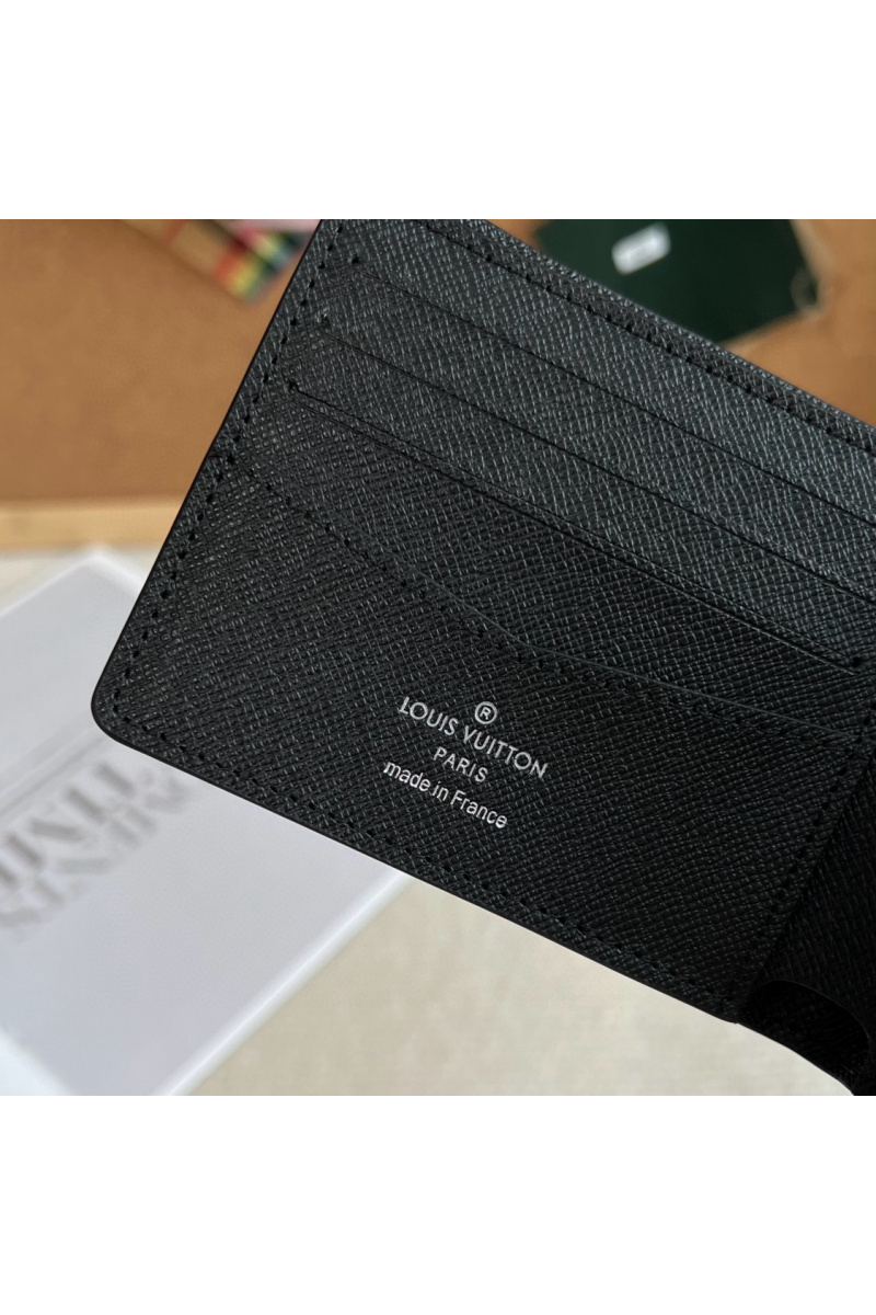 Lоuis Vuittоn Кожаный кошелёк Marco Premium 11x8.5x1 см