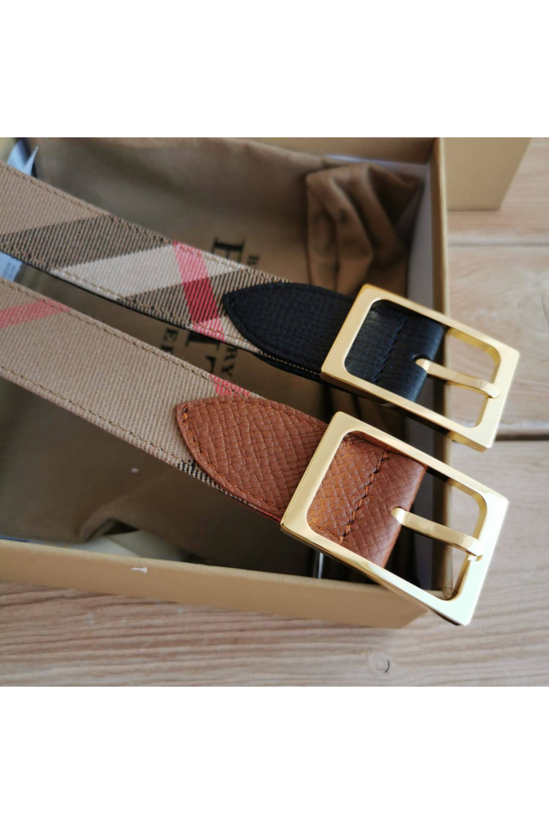 Burberry Кожаный ремень (ширина 3 см)