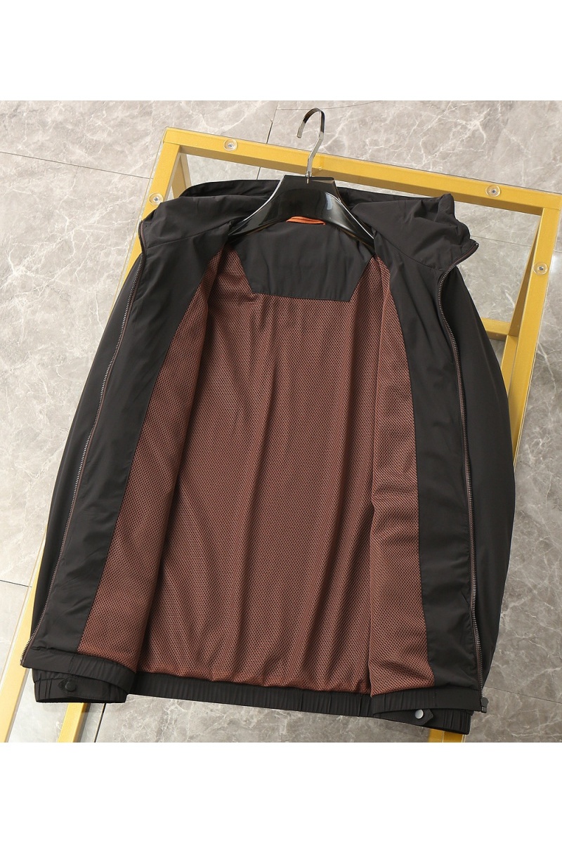 Zegna Ветровка чёрного цвета premium