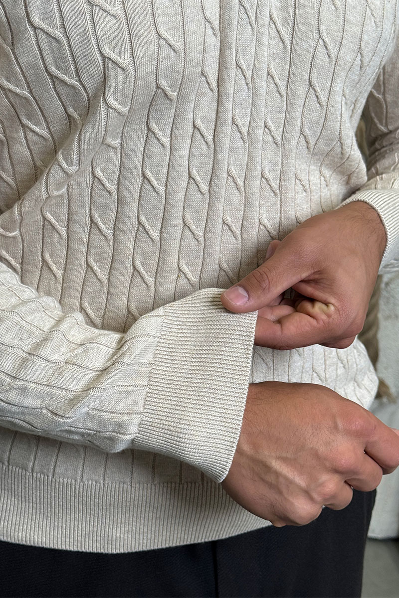 Polo Ralph Lauren Мужской джемпер cable-knit - Beige