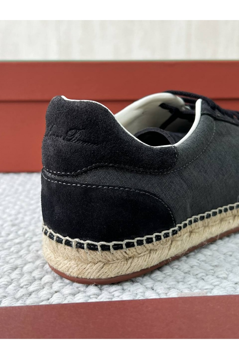 Loro Piana Мужские кроссовки Sea Tennis Walk - Black