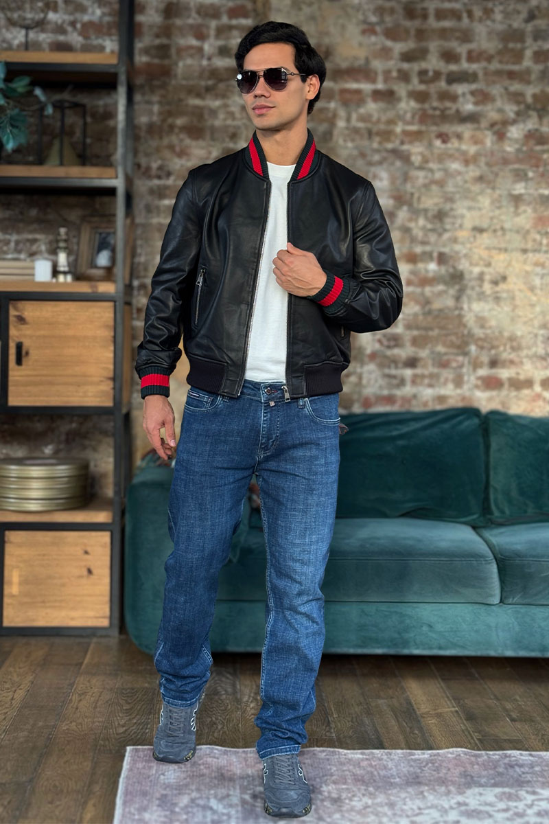 Gucci Кожаная куртка premium