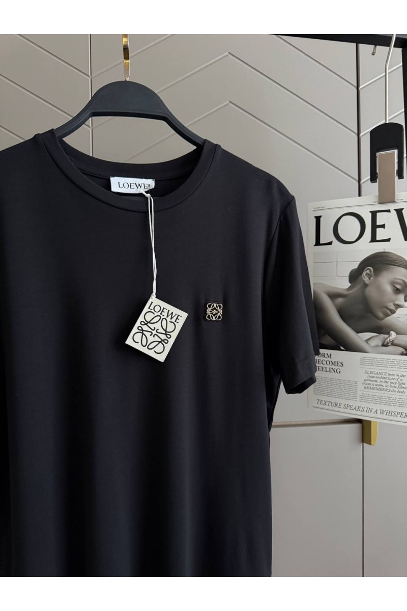 Loewe Чёрная женская футболка premium
