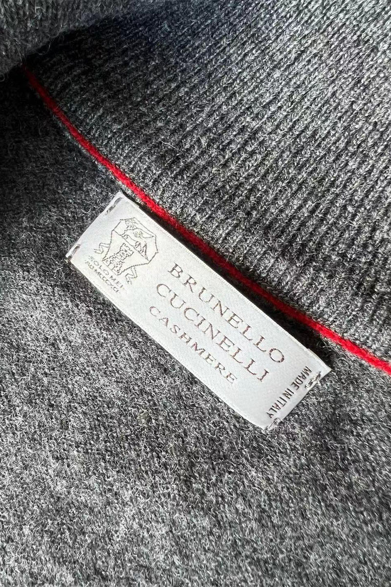 Designer Кашемировый свитер Premium - Dark Grey